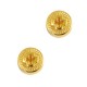 DQ Metall Schieber Perle Kreuz Ø 8mm Gold